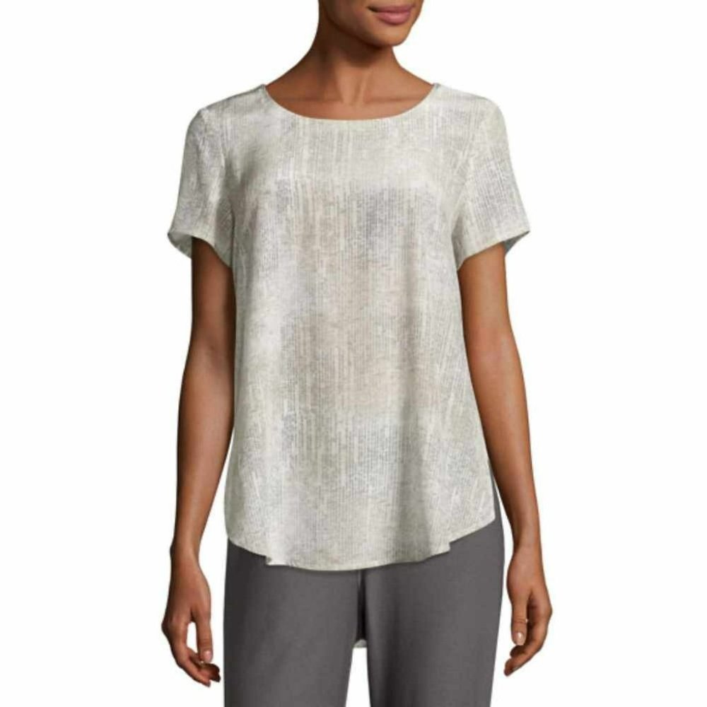 Elegant Cream Women's Top